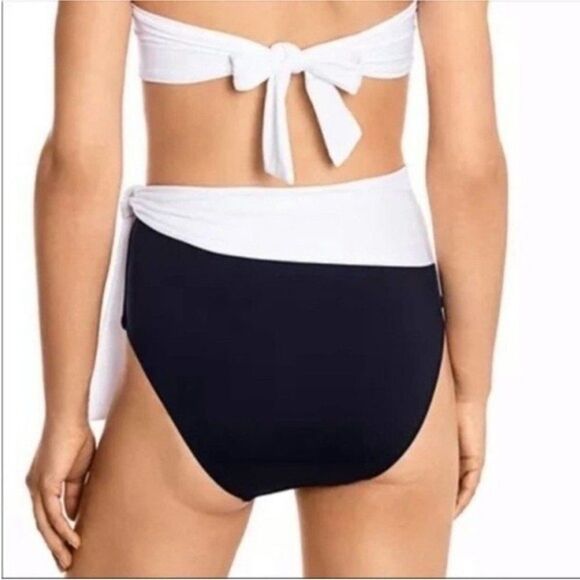 Lauren Ralph Lauren Womens Size 12 Bel Air High Waist Tie Bottom - Picture 2 of 10